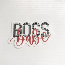 Load image into Gallery viewer, Boss Babe Sticker