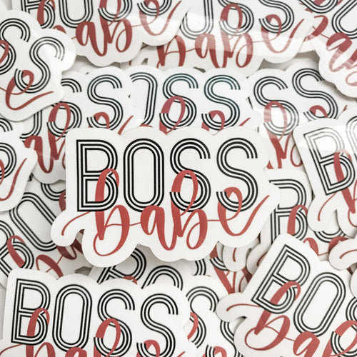 Boss Babe Sticker