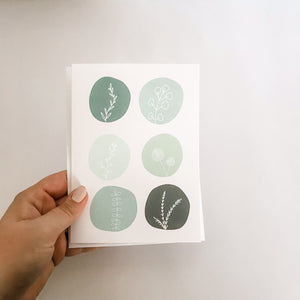 Greenery Greeting Card