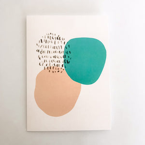 Abstract Greeting Card