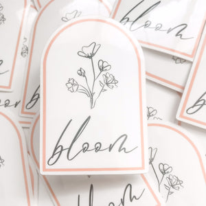 Bloom Arch Sticker