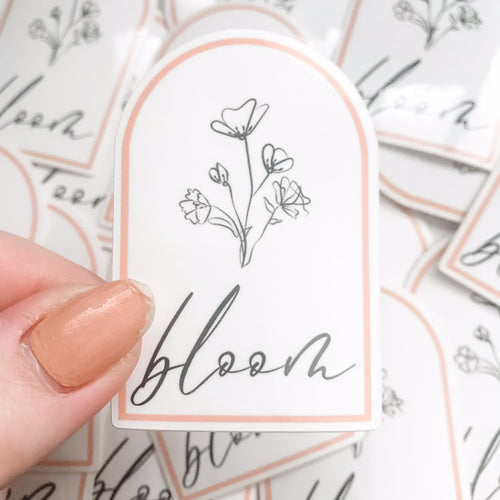 Bloom Arch Sticker