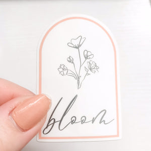 Bloom Arch Sticker