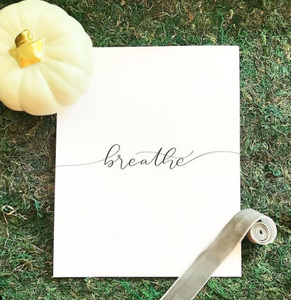 Breathe print