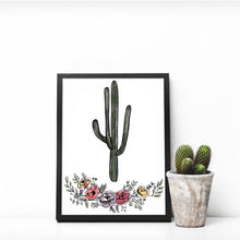 Load image into Gallery viewer, Floral Saguaro