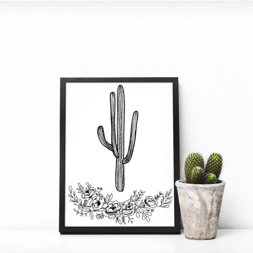 Floral Saguaro