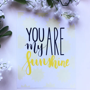 You Are My Sunshine